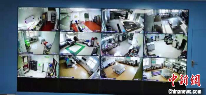 寧夏校園食堂“互聯(lián)網(wǎng)+明廚亮灶”智慧監(jiān)管平臺。寧夏市場監(jiān)管廳供圖